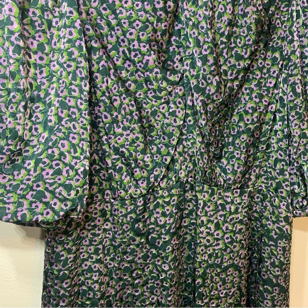 Kate Spade Flair Flora Devore Mini Dress Size 6 - Picture 9 of 16